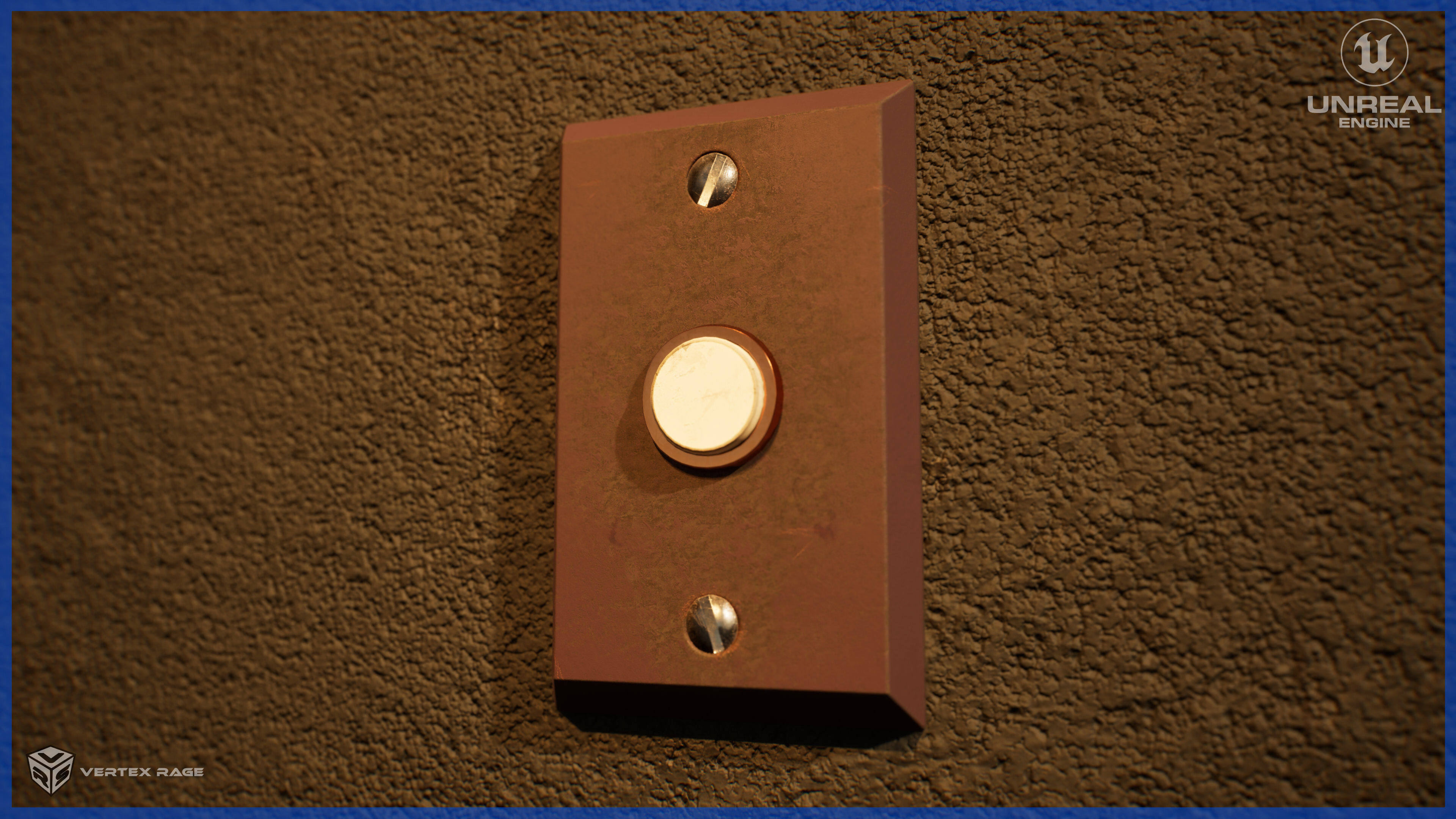 Doorbells Asset Pack - High-Quality Interactive Door Bells Low-poly 3D model_9