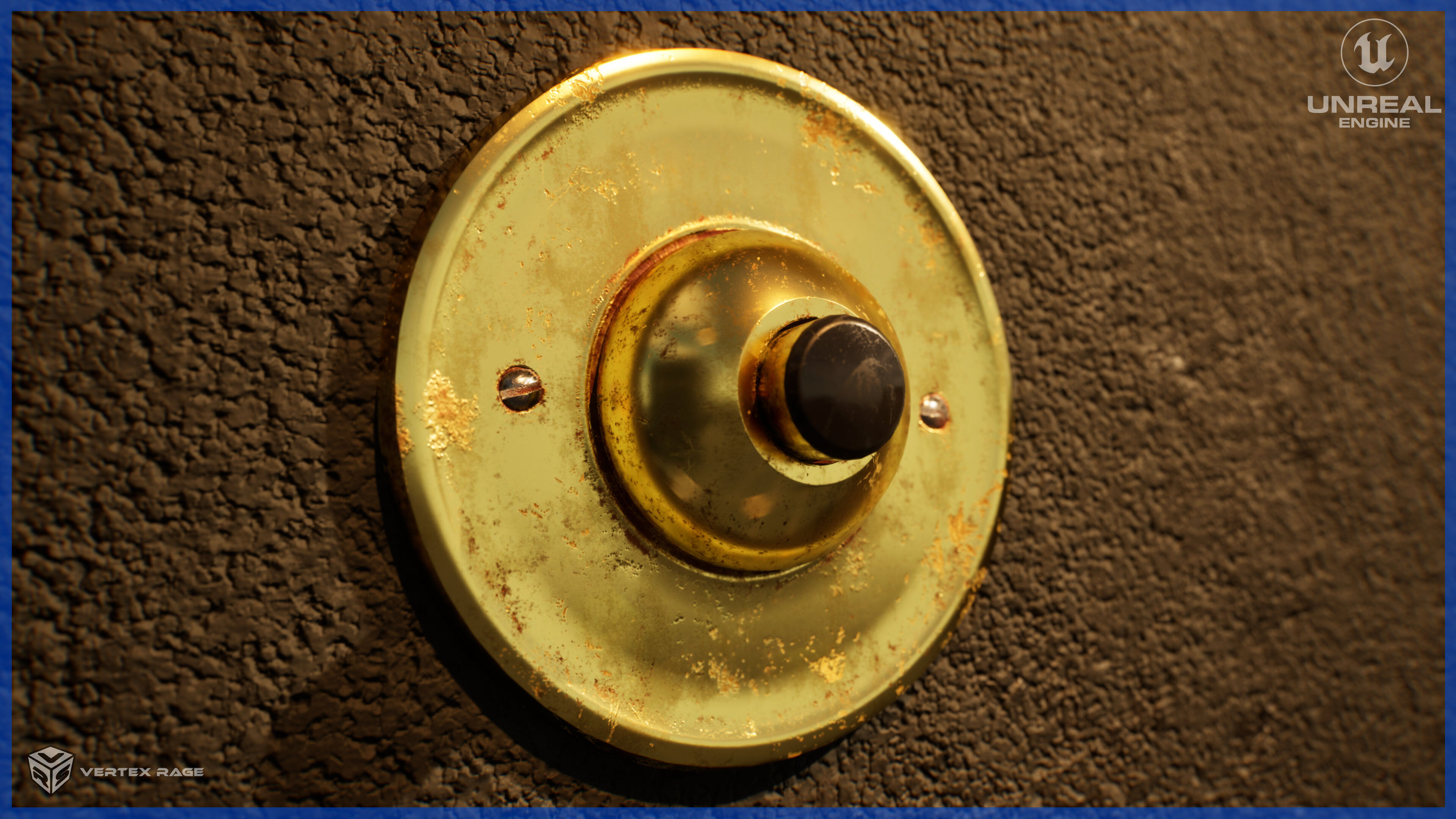 Doorbells Asset Pack - High-Quality Interactive Door Bells Low-poly 3D model_3