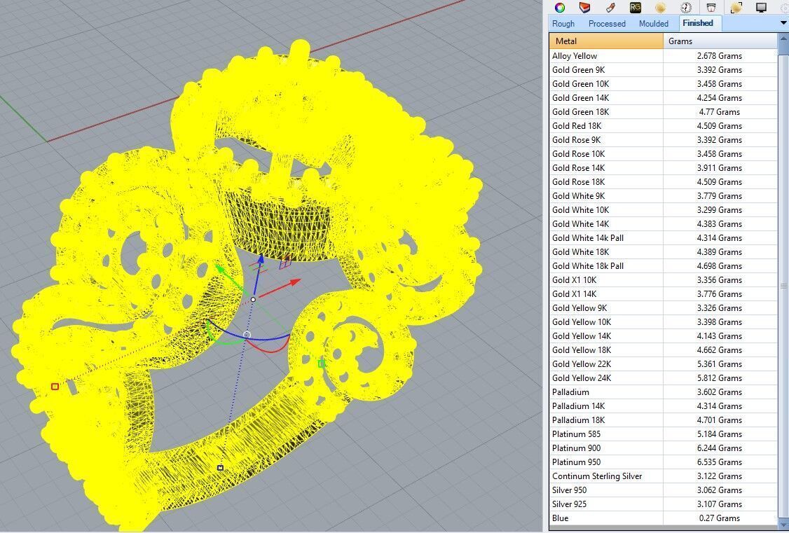 Solitaire ring 3D print model_5