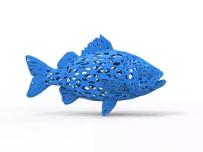 Fish Voronoi Style