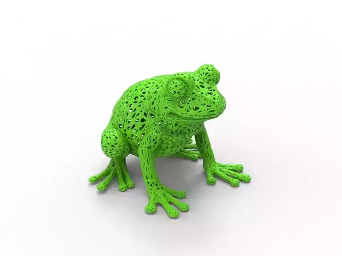 Frog Voronoi Style
