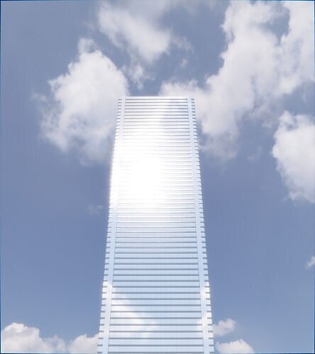 Parametric Building 1a11 3D model 5