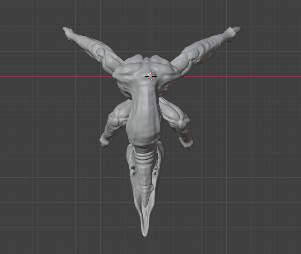 Oddworld Scrab - Pose 8 3D model_3