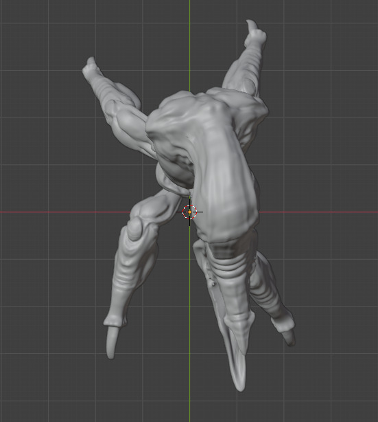 Oddworld Scrab - Pose 7 3D model_3
