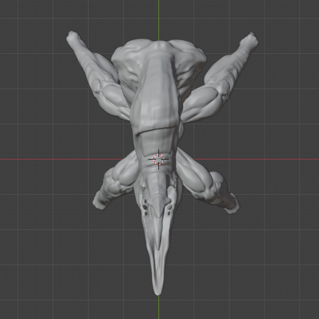 Oddworld Scrab - Pose 3 3D model_3