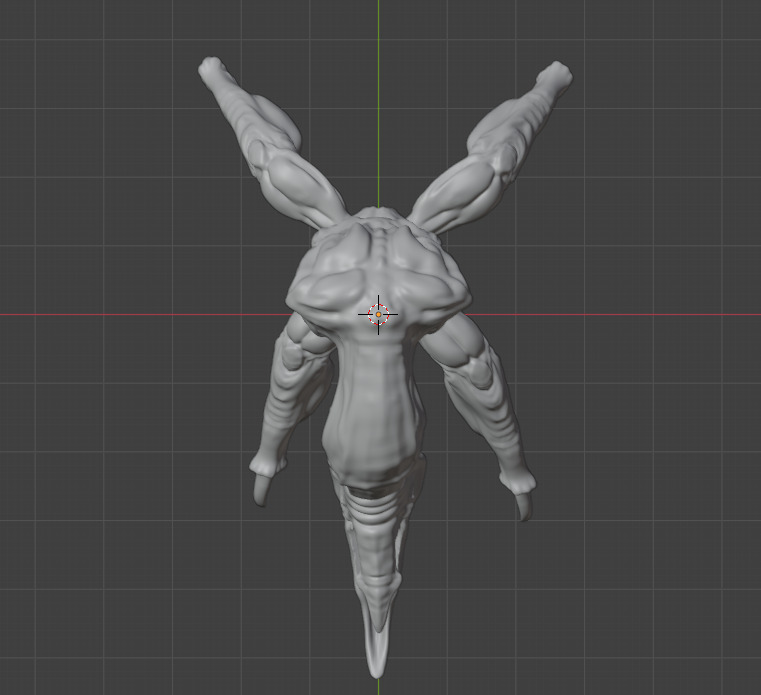 Oddworld Scrab - Pose 2 3D model_3