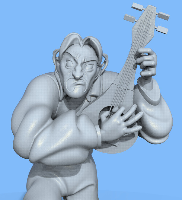 MIGUEL AND TULIO FROM THE ROAD TO EL DORADO-PARTS AND COMPLETE 3D print model_17