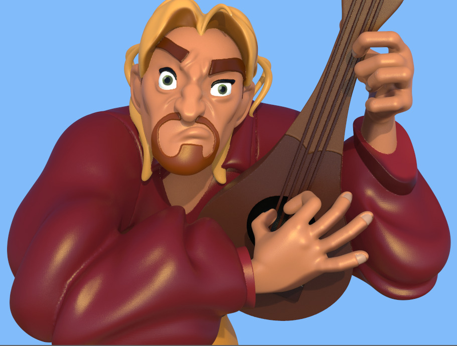 MIGUEL AND TULIO FROM THE ROAD TO EL DORADO-PARTS AND COMPLETE 3D print model_16