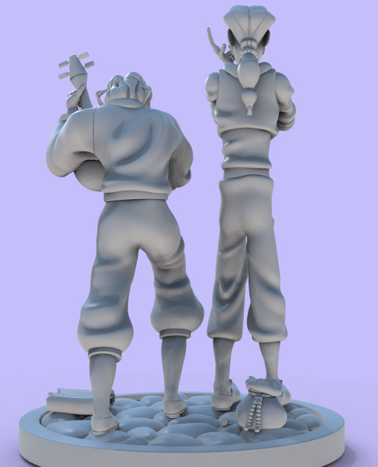 MIGUEL AND TULIO FROM THE ROAD TO EL DORADO-PARTS AND COMPLETE 3D print model_12