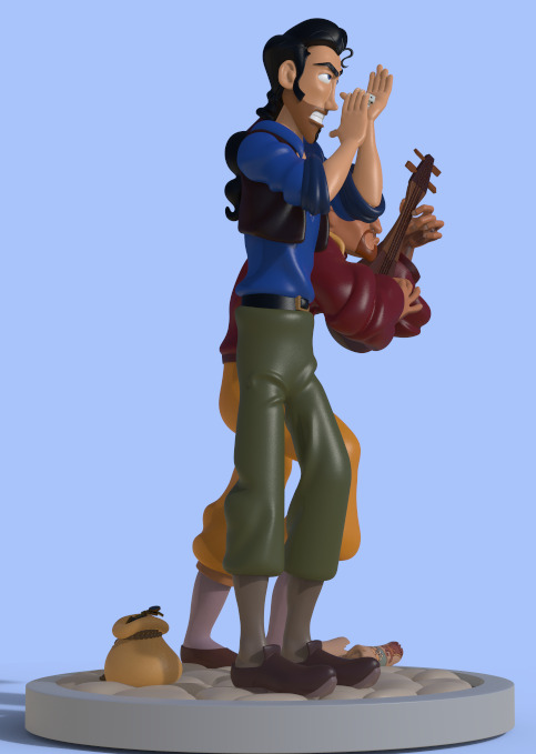 MIGUEL AND TULIO FROM THE ROAD TO EL DORADO-PARTS AND COMPLETE 3D print model_9
