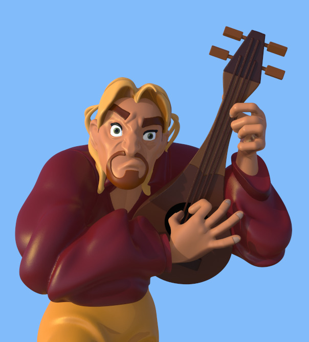 MIGUEL AND TULIO FROM THE ROAD TO EL DORADO-PARTS AND COMPLETE 3D print model_2