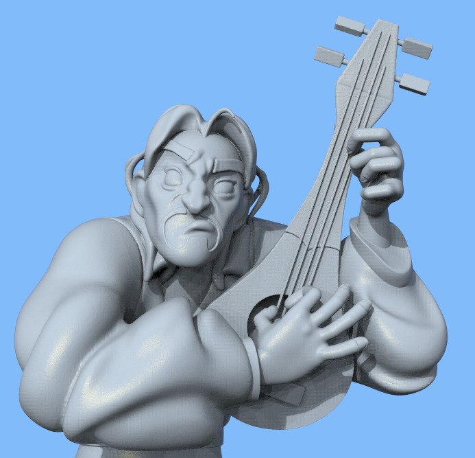 MIGUEL AND TULIO FROM THE ROAD TO EL DORADO-PARTS AND COMPLETE 3D print model_18