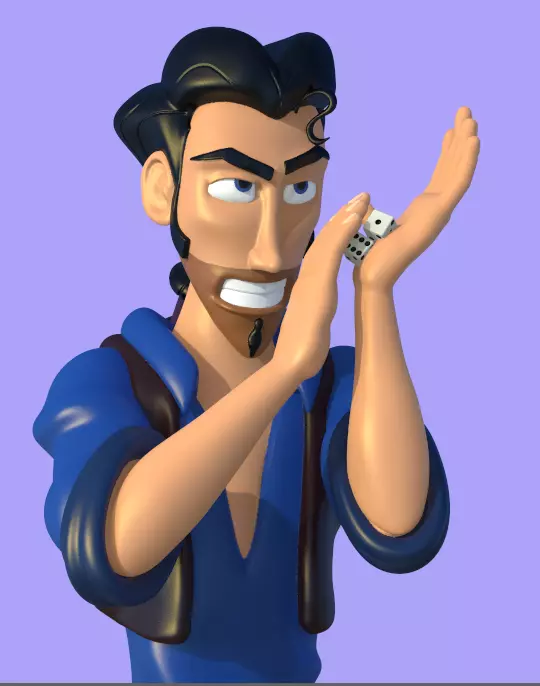 TULIO FROM THE ROAD TO EL DORADO 3D print model