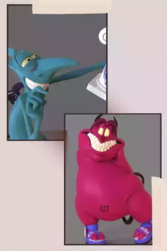 PACK PAIN AND PANIC FROM HERCULES DISNEY-PARTS AND COMPLETE- 3D print model