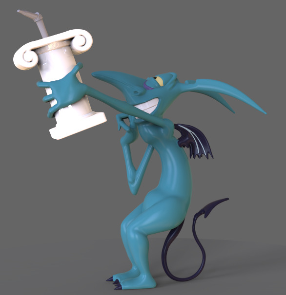PACK PAIN AND PANIC FROM HERCULES DISNEY-PARTS AND COMPLETE- 3D print model_6