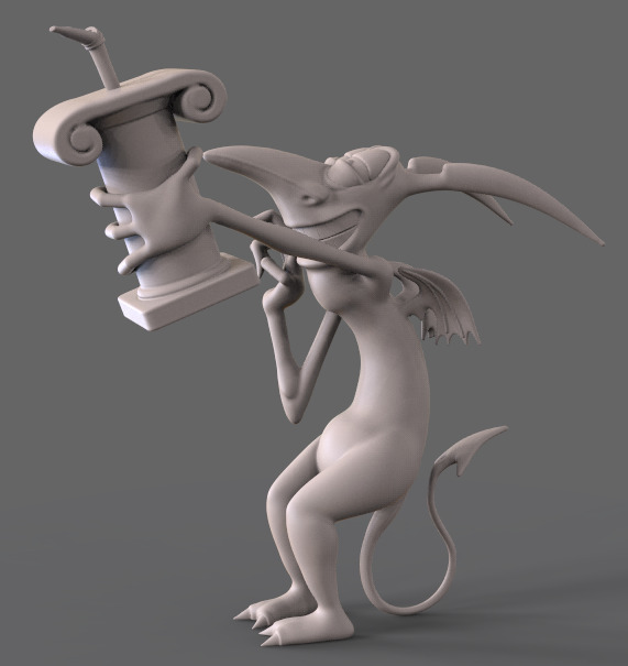 PACK PAIN AND PANIC FROM HERCULES DISNEY-PARTS AND COMPLETE- 3D print model_12
