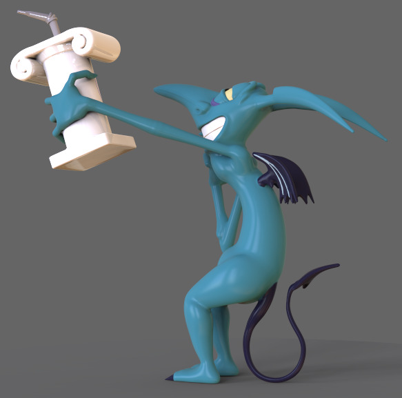 PACK PAIN AND PANIC FROM HERCULES DISNEY-PARTS AND COMPLETE- 3D print model_7