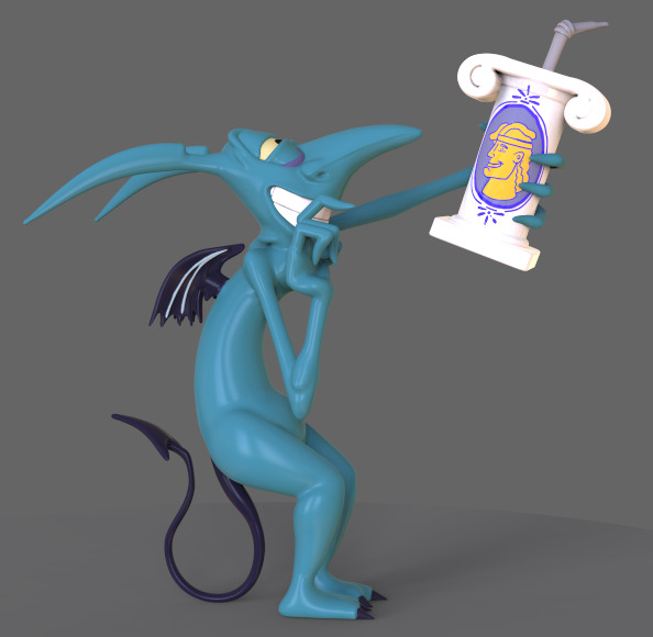 PACK PAIN AND PANIC FROM HERCULES DISNEY-PARTS AND COMPLETE- 3D print model_1