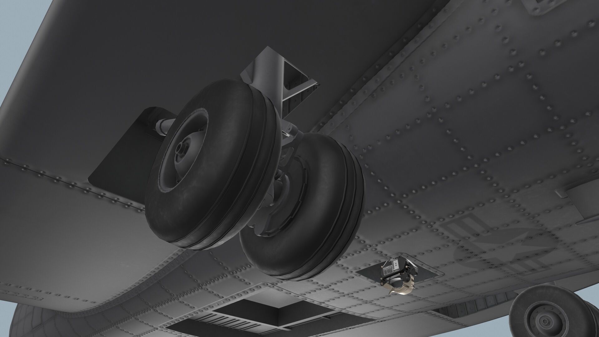 MH-53E Sea Dragon US Navy Basic Animation Low-poly 3D model_20