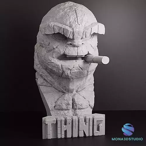 The Thing Bust Fantastic Four 3D PRINT 3D print model