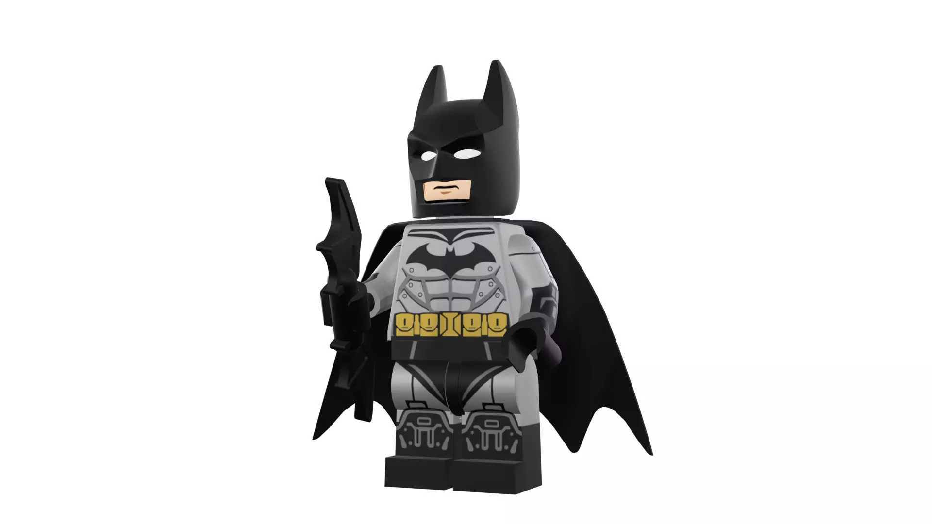 3D print minifigure - Batman V3 - STL Standard 3D print model