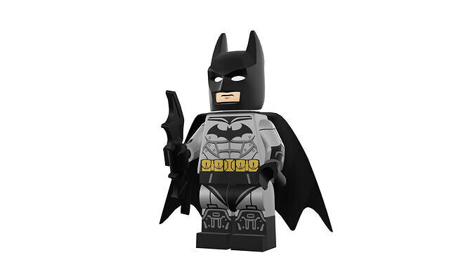 3D print minifigure - Batman V3 3D print model