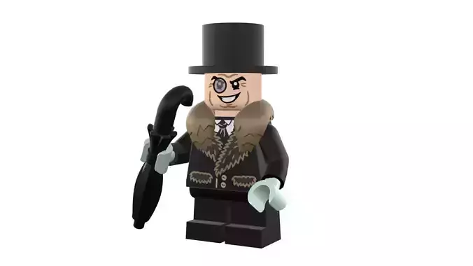 3D print minifigure - Penguin - V1