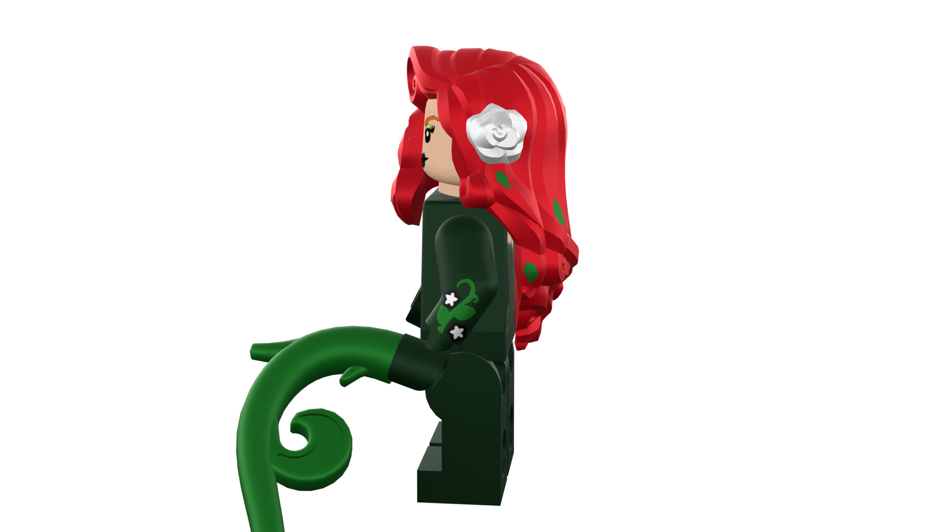 3D print minifigure - Poison-Ivy - V1 3D print model_39