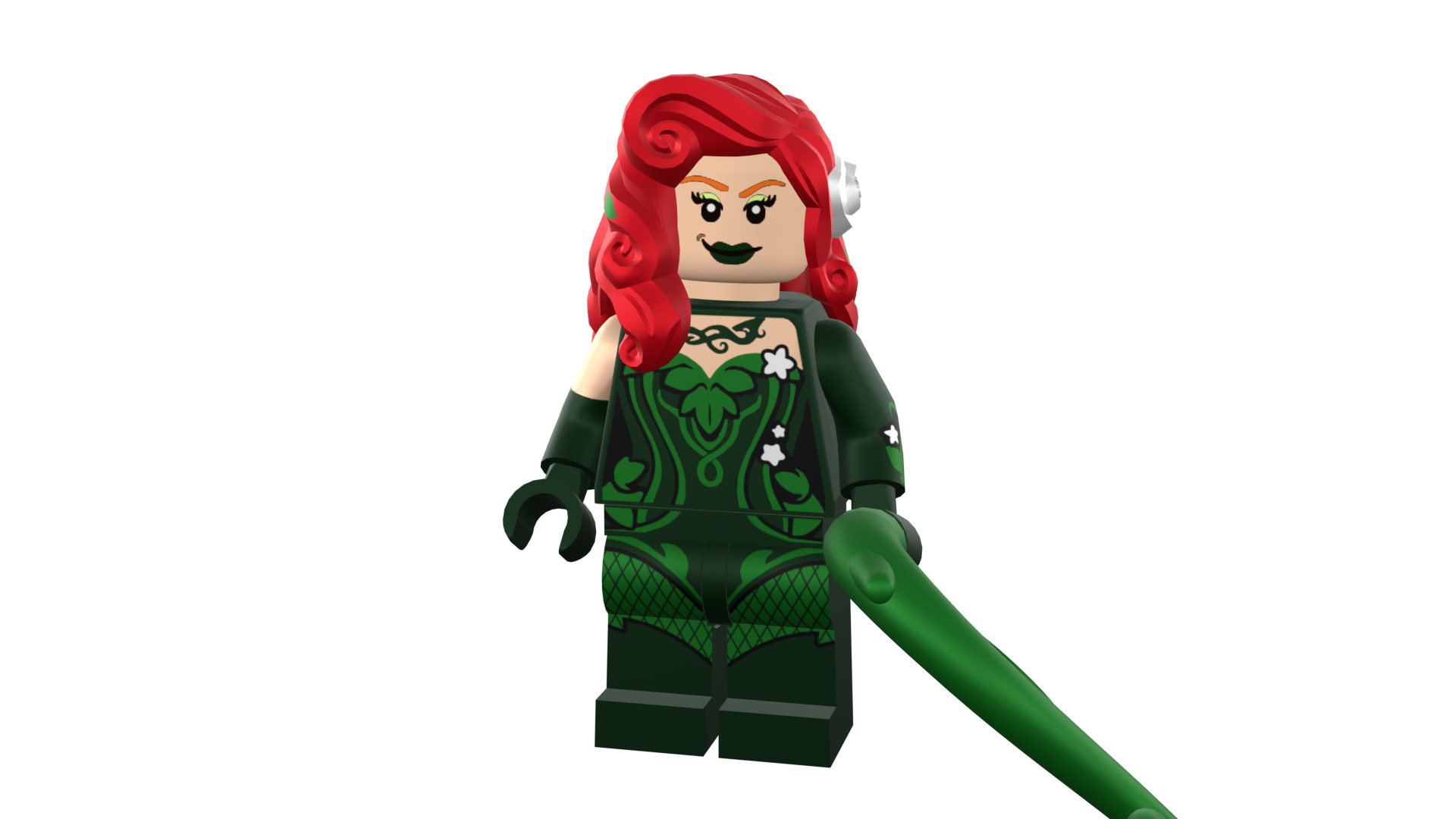 3D print minifigure - Poison-Ivy - V1 3D print model_49