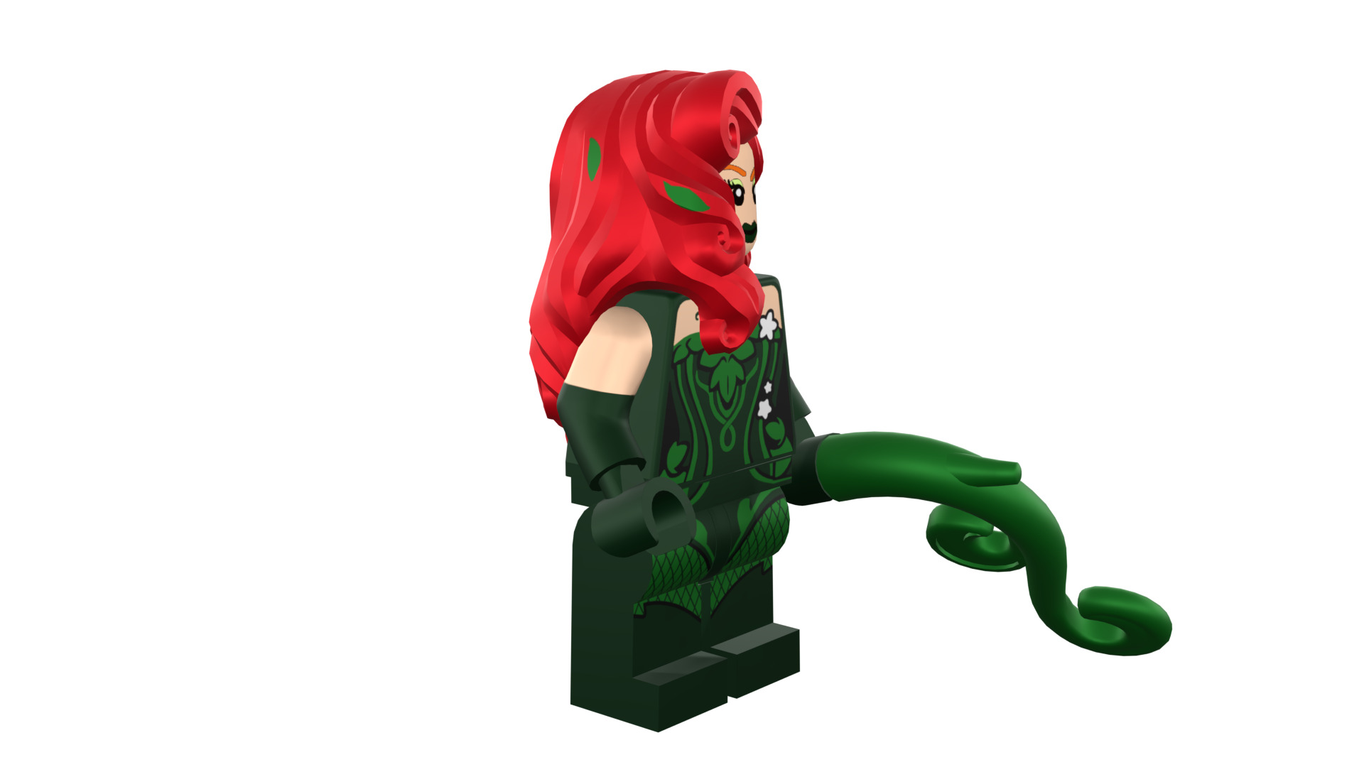 3D print minifigure - Poison-Ivy - V1 3D print model_13