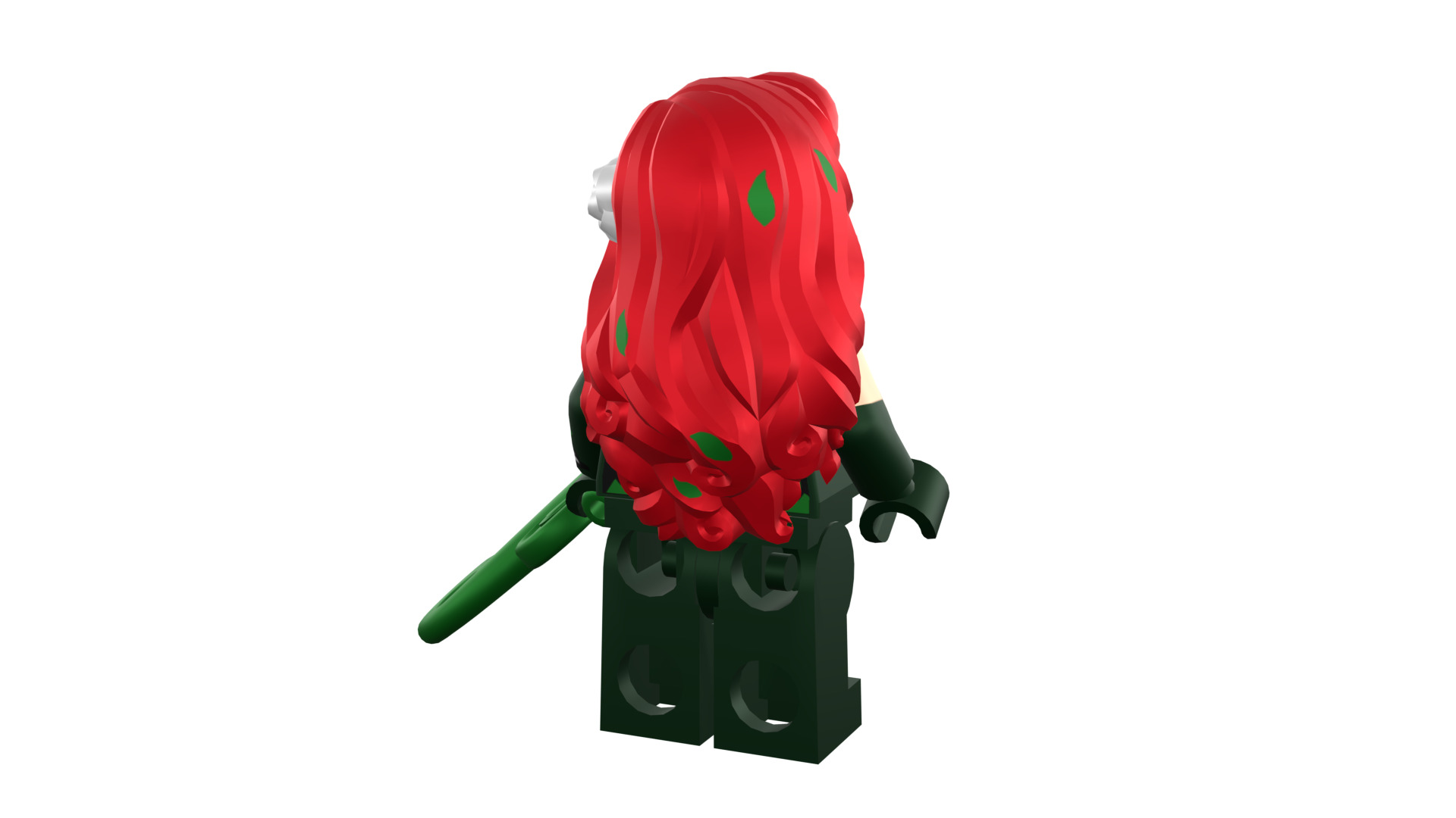 3D print minifigure - Poison-Ivy - V1 3D print model_26