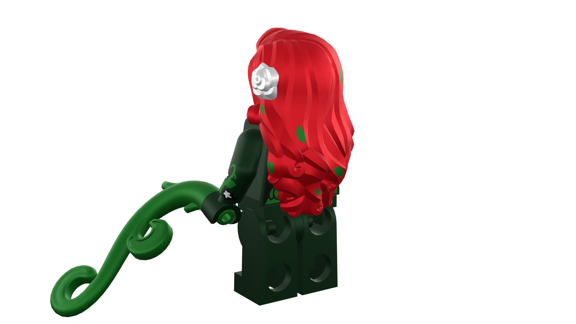 3D print minifigure - Poison-Ivy - V1 3D print model_33