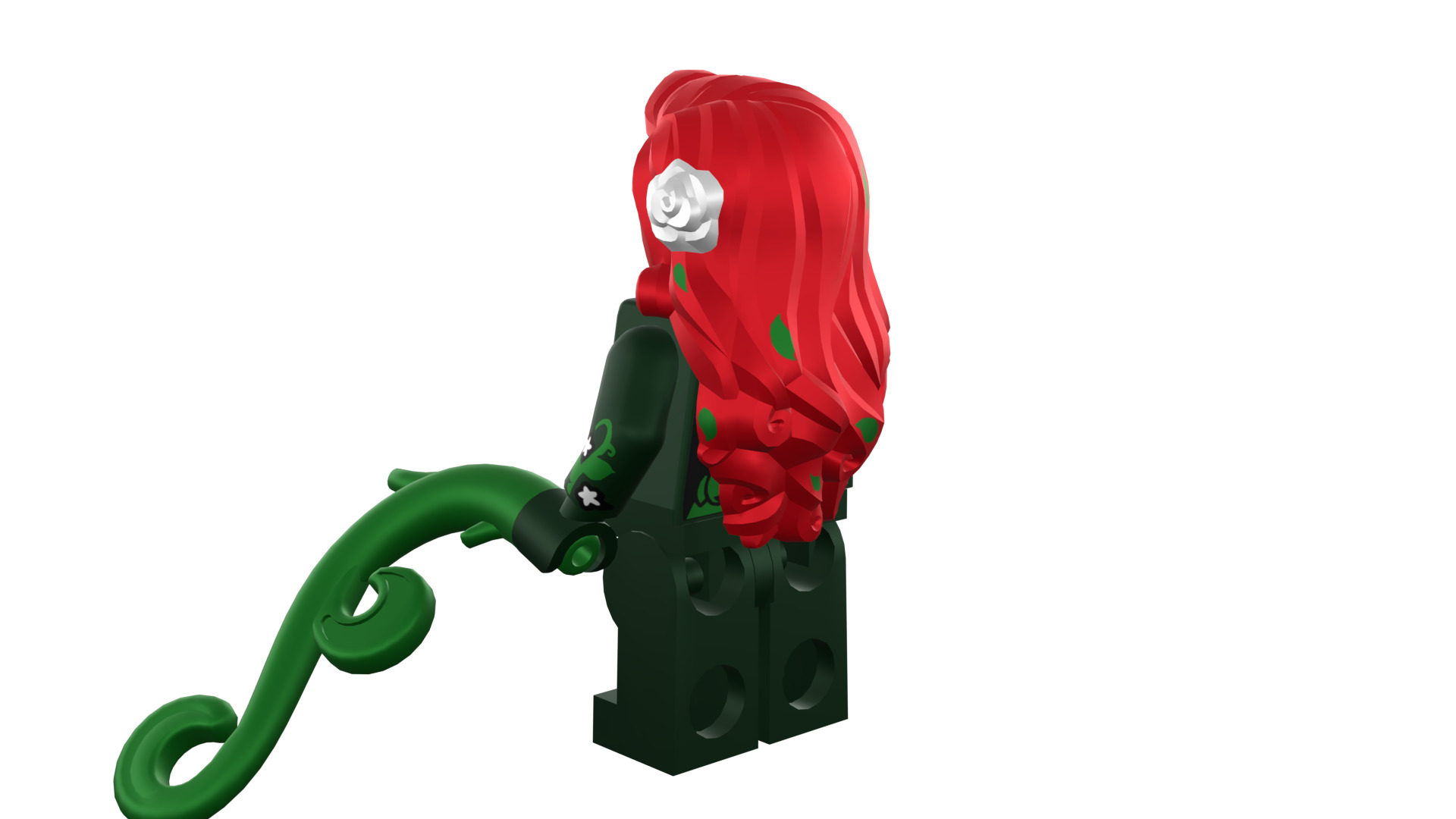 3D print minifigure - Poison-Ivy - V1 3D print model_34
