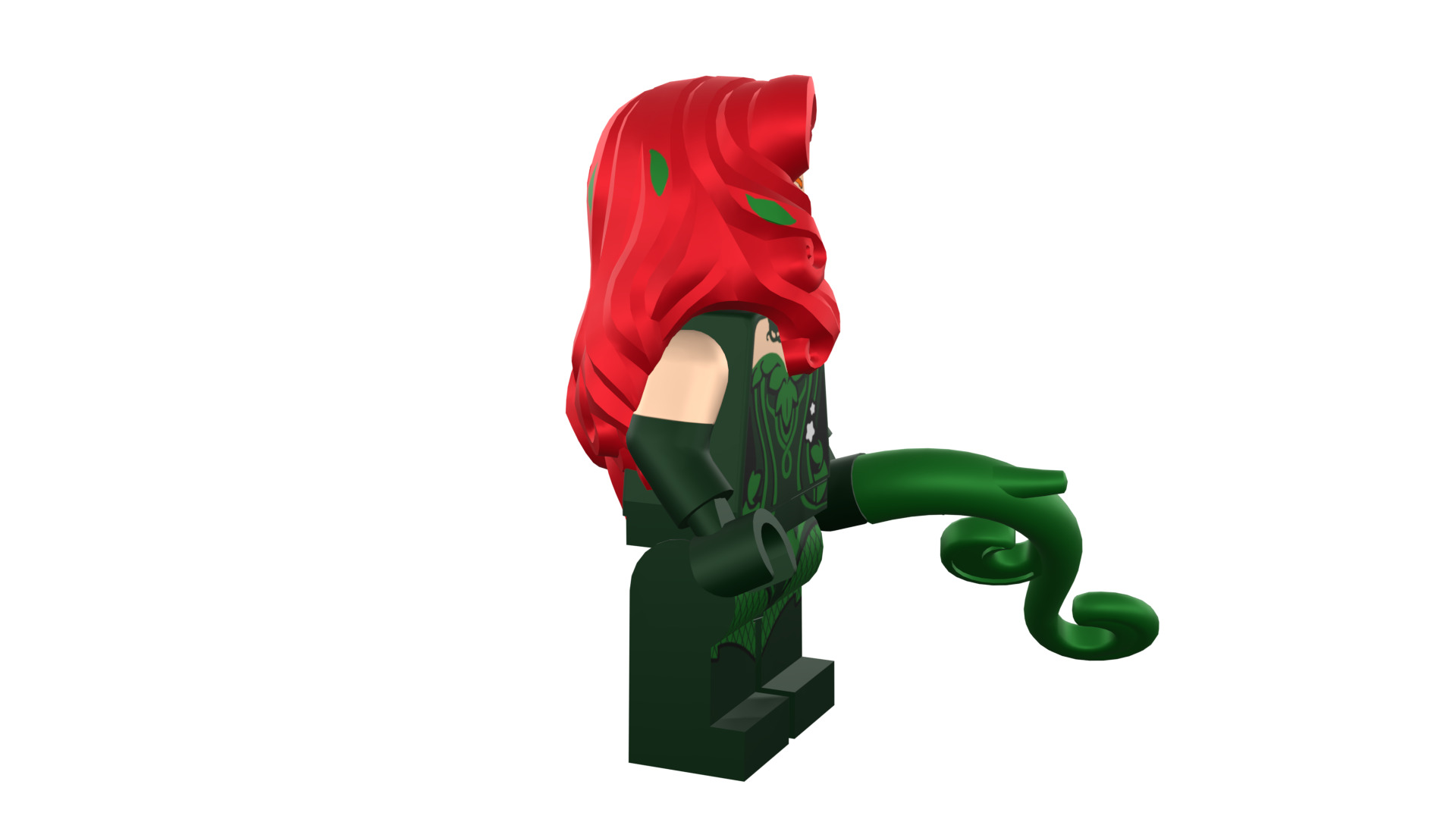 3D print minifigure - Poison-Ivy - V1 3D print model_15