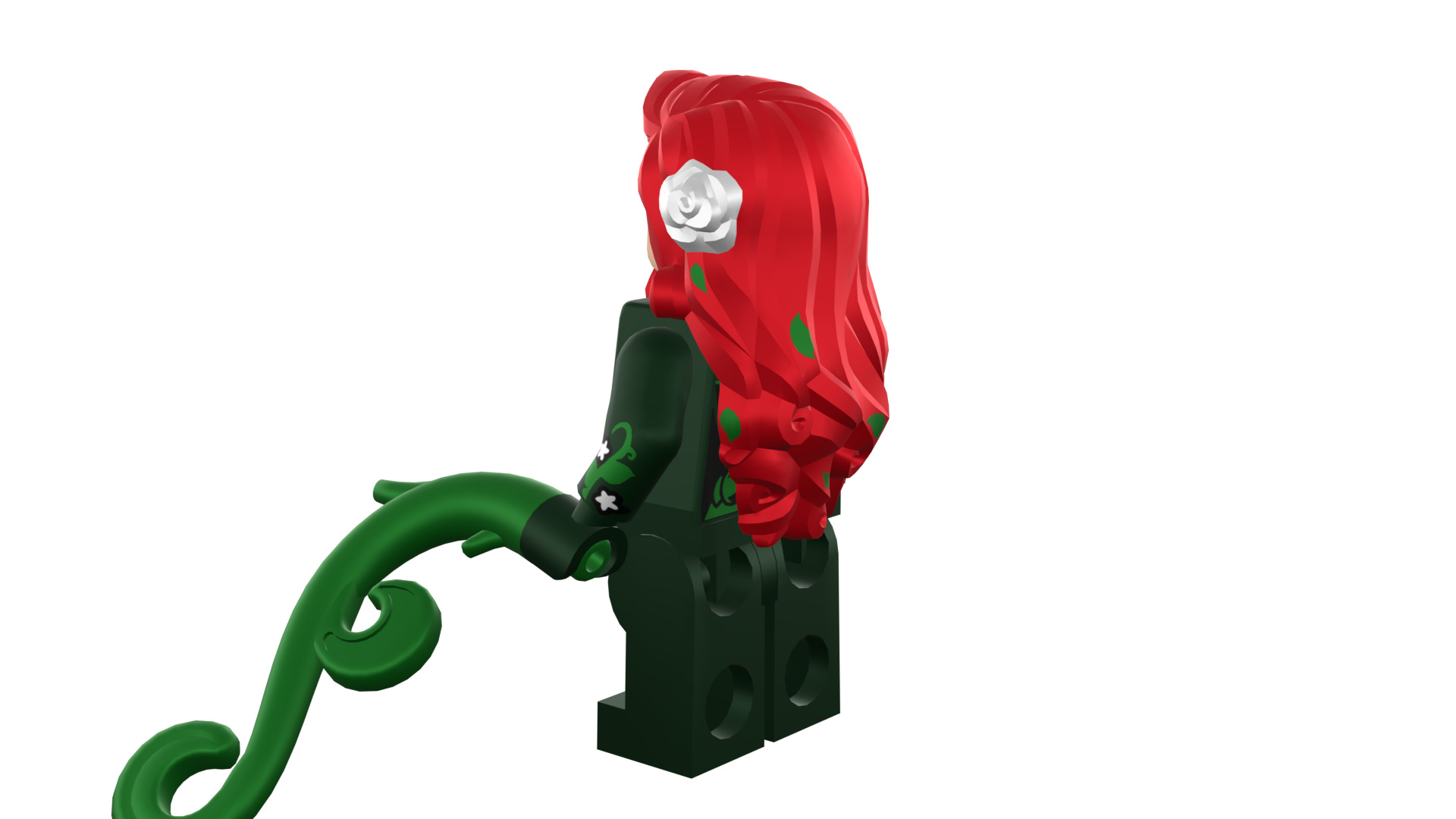 3D print minifigure - Poison-Ivy - V1 3D print model_35