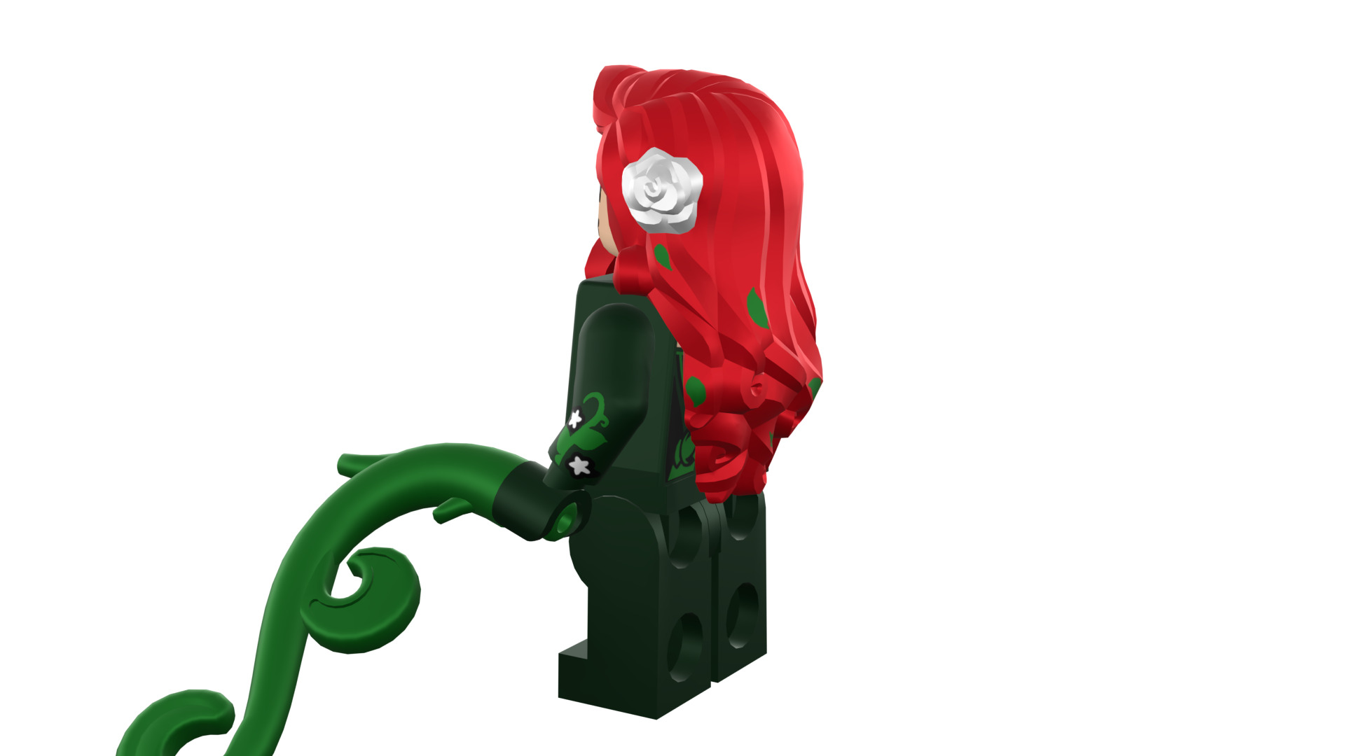 3D print minifigure - Poison-Ivy - V1 3D print model_36