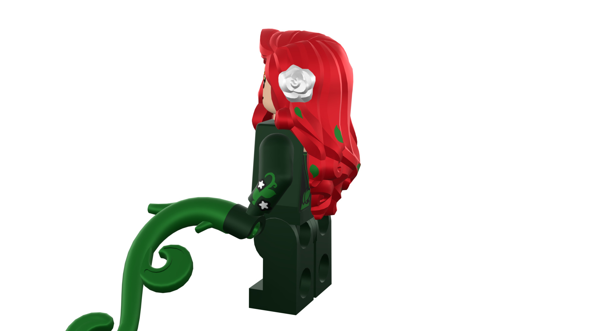 3D print minifigure - Poison-Ivy - V1 3D print model_37