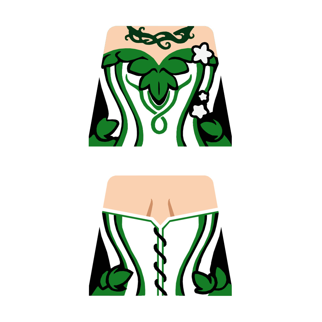 3D print minifigure - Poison-Ivy - V1 3D print model_3