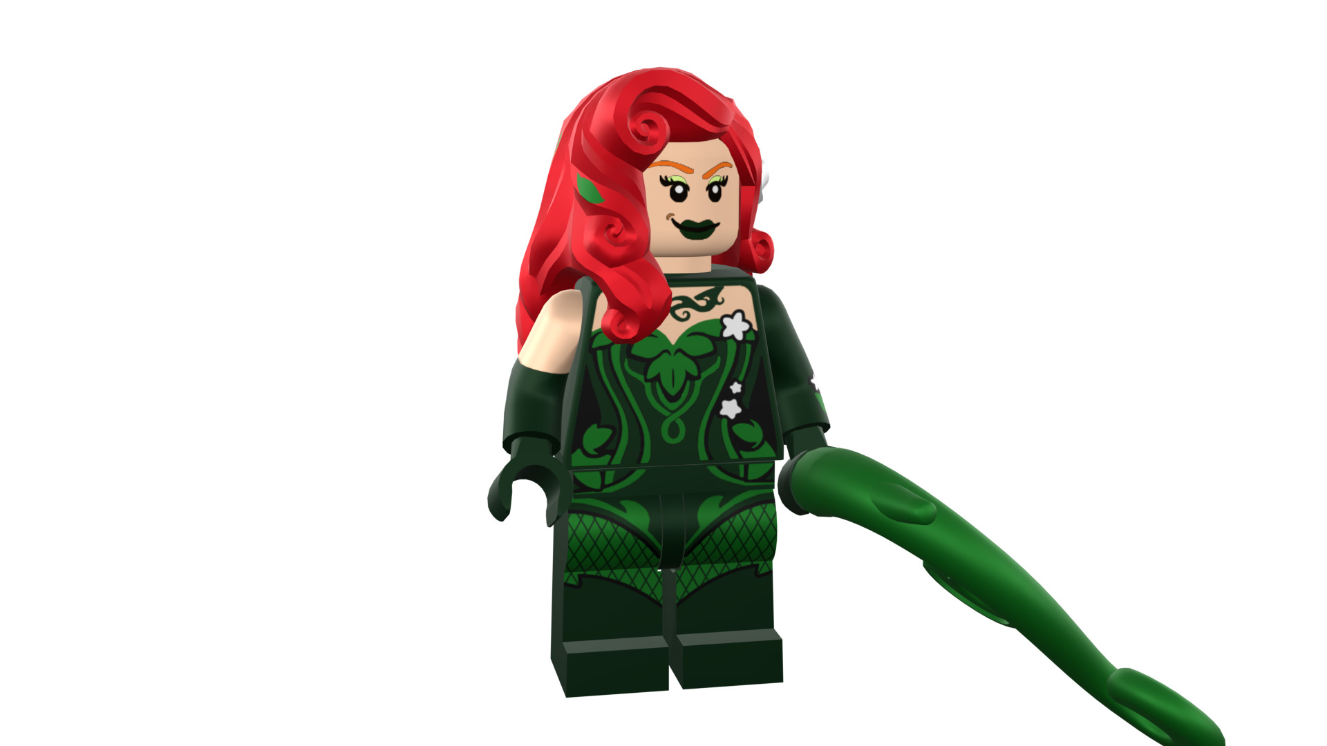 3D print minifigure - Poison-Ivy - V1 3D print model_52