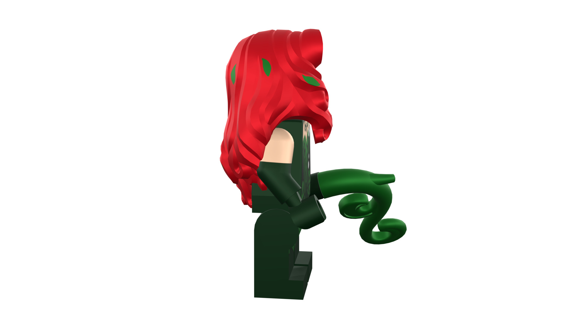3D print minifigure - Poison-Ivy - V1 3D print model_17