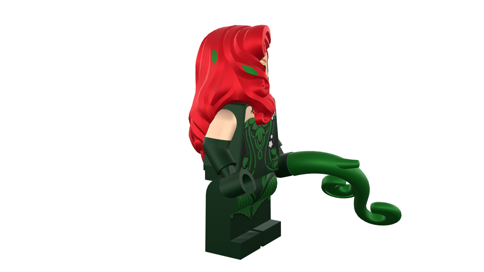 3D print minifigure - Poison-Ivy - V1 3D print model_14