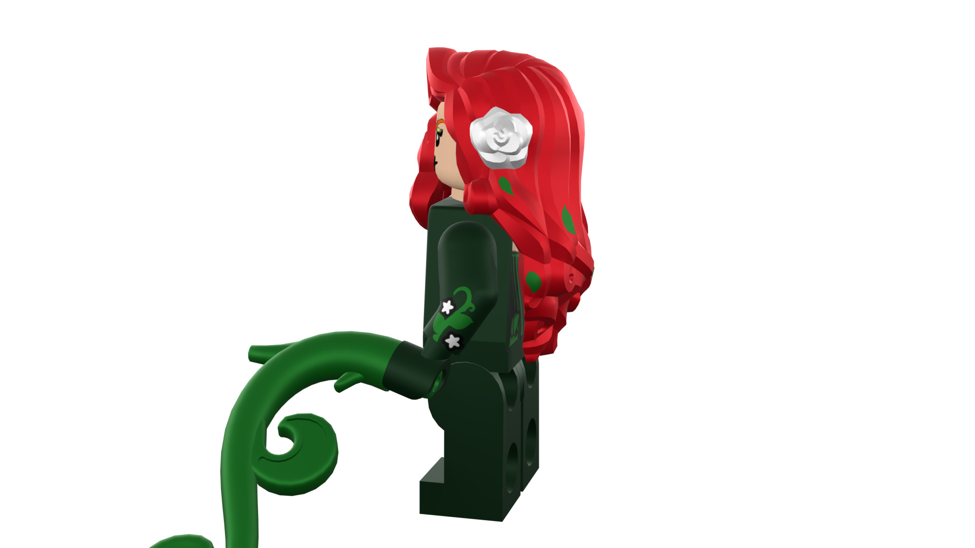 3D print minifigure - Poison-Ivy - V1 3D print model_38