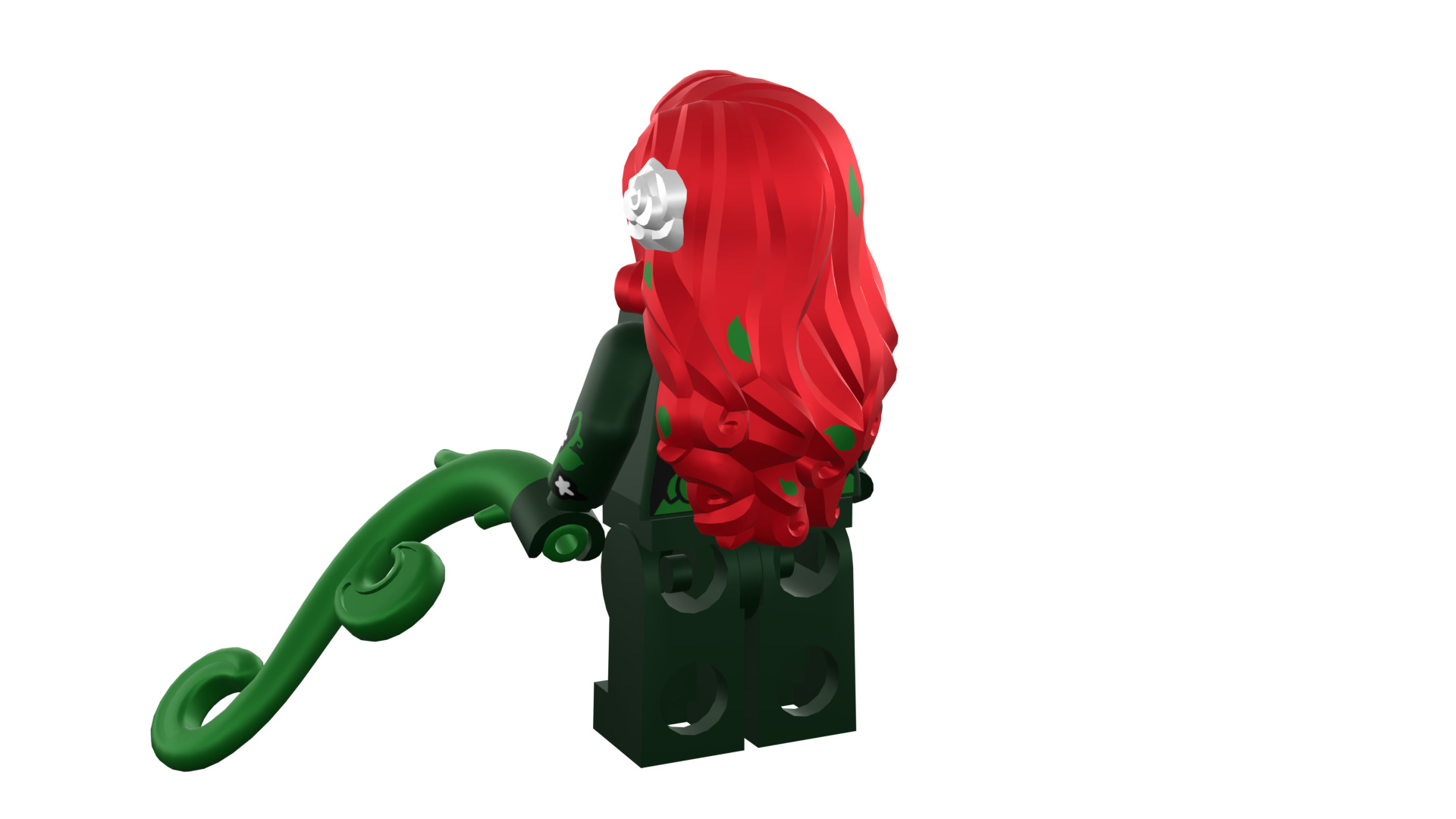 3D print minifigure - Poison-Ivy - V1 3D print model_32