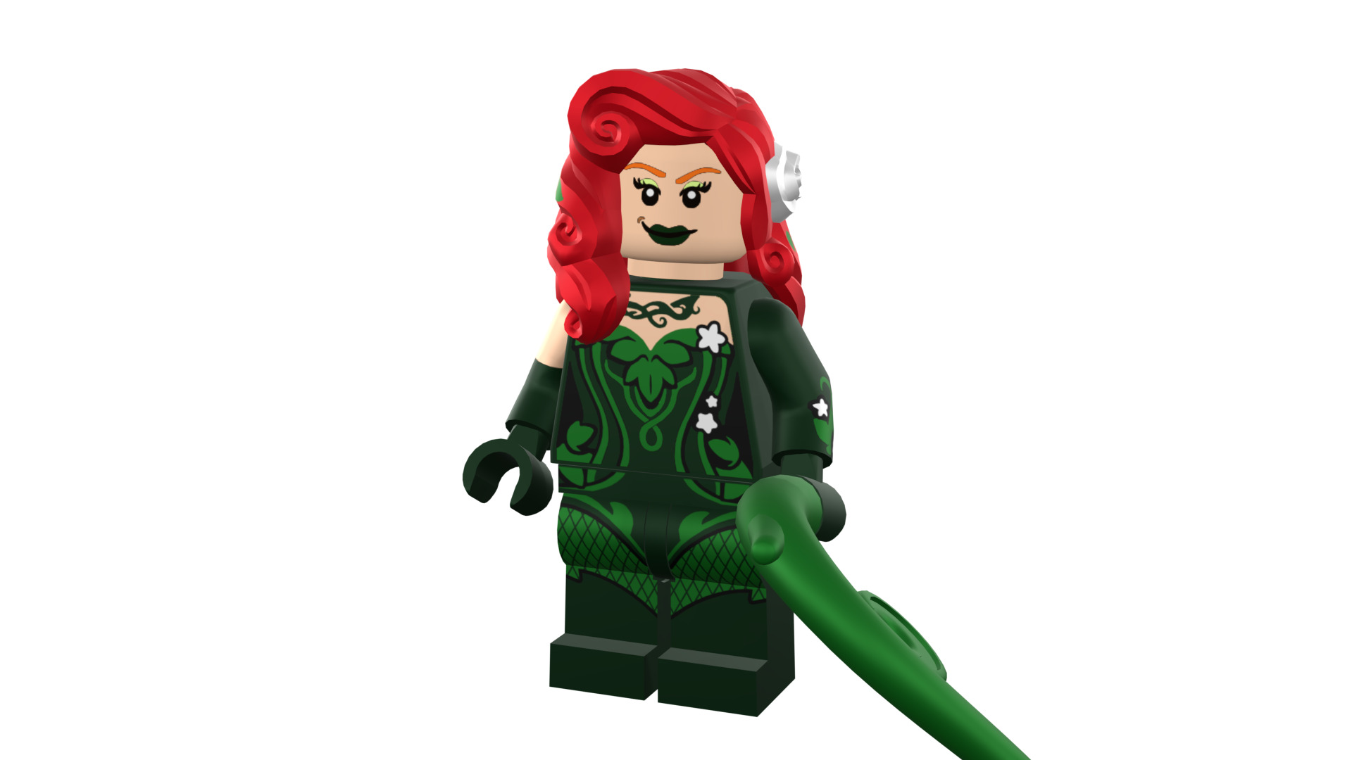 3D print minifigure - Poison-Ivy - V1 3D print model_48
