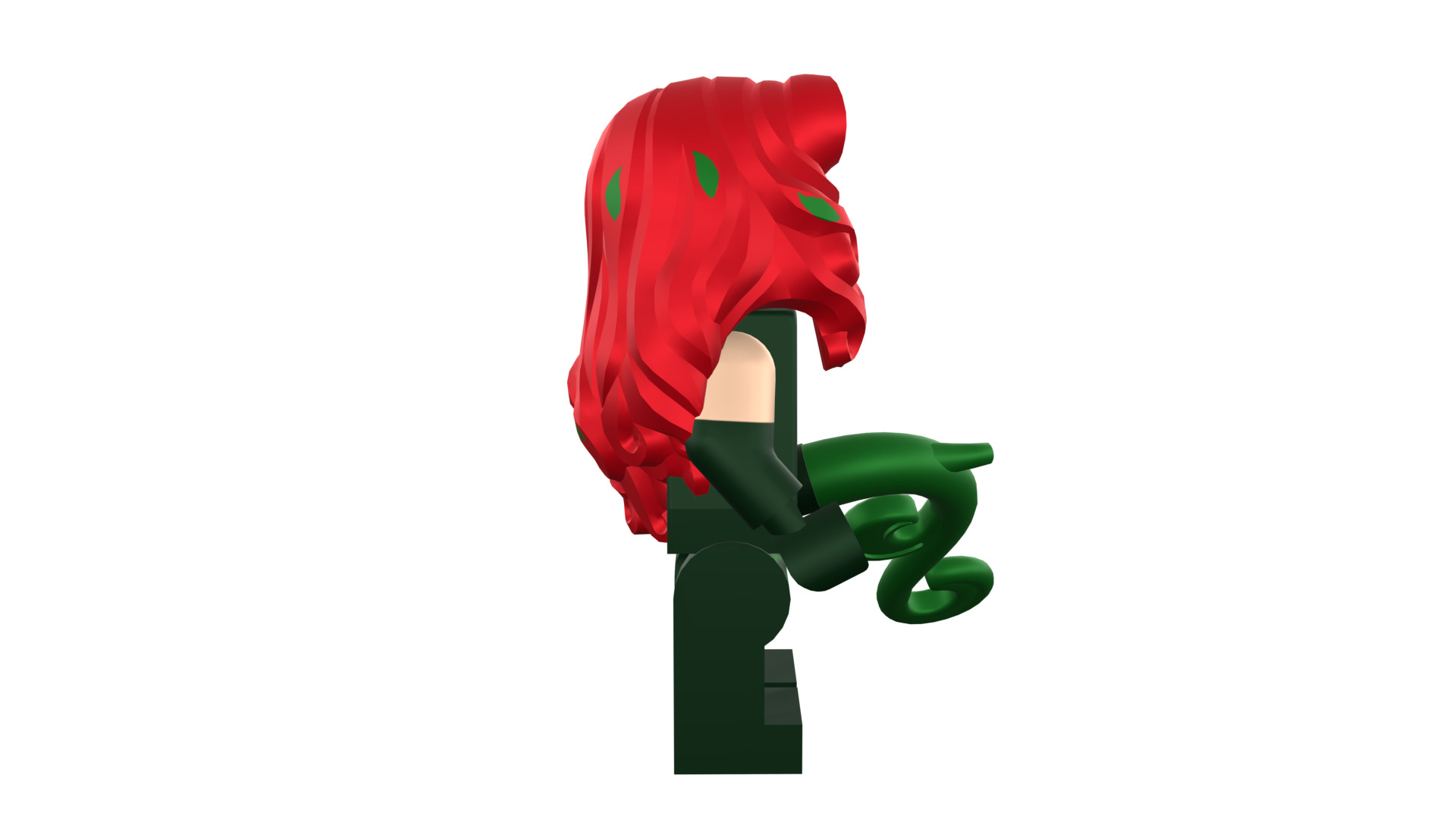 3D print minifigure - Poison-Ivy - V1 3D print model_18