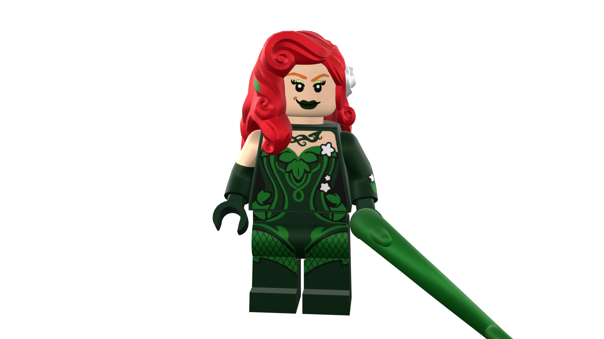 3D print minifigure - Poison-Ivy - V1 3D print model_50
