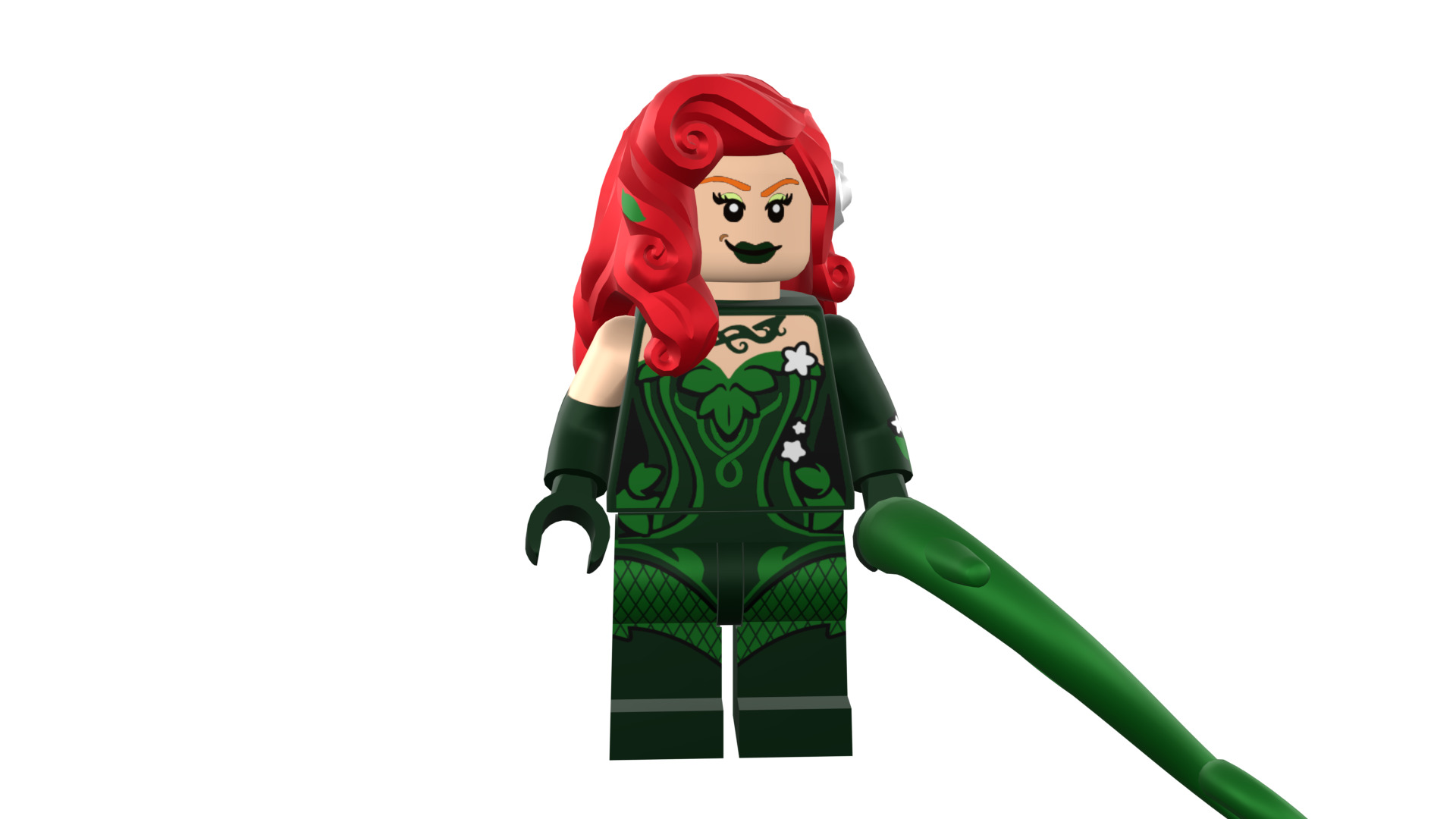 3D print minifigure - Poison-Ivy - V1 3D print model_51