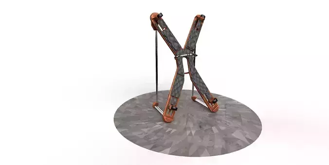 BDSM Device 3 versions Low-poly 3D model