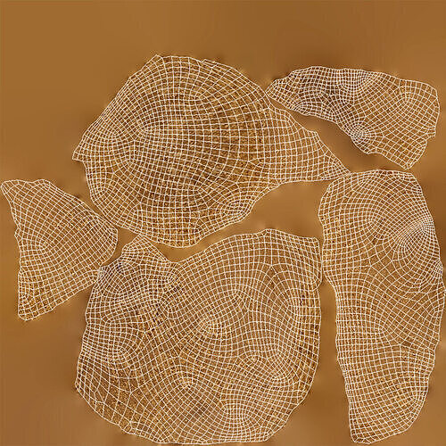 Cookie Low-poly 3D model 7