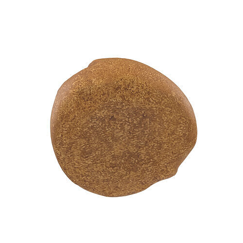 Cookie Low-poly 3D model 4